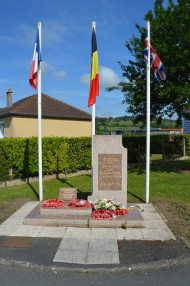 Dozulé Commandos Memorial close up