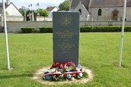 Escoville memorial to its British liberators