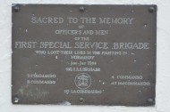 First Special Service Brigade Memorial