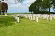 Fontenay-le-Pesnel War Cemetery - Graves