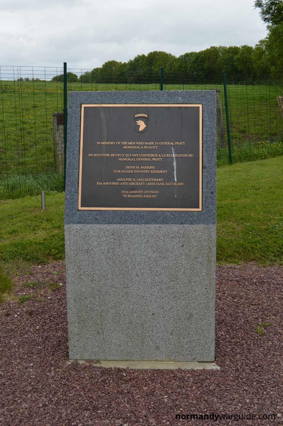 General Pratt Memorial » Normandy War Guide