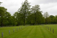 Graves at Orglandes German Military Cemetery