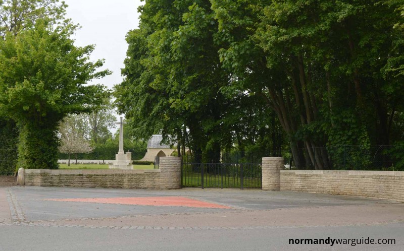 Hermanville War Cemetery Entrance