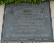 La Fiére Memorial Park plaques