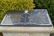 La Fiére Memorial Park plaque
