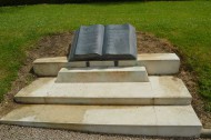 La Fiére Memorial Park book of remembrance