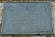 La Fiére Memorial Park plaque