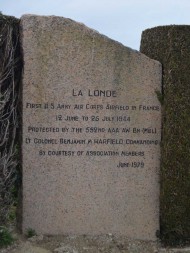 La Londe (A-6 Beuzeville airfield) Monument