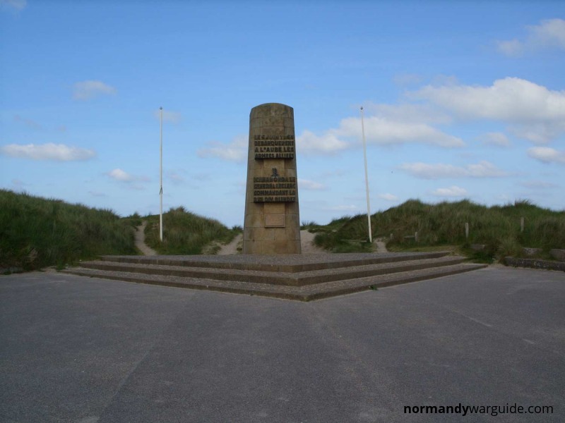 2nd French Armored Division Landings Monument
