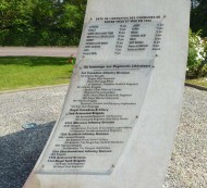 Liberation of Communes Memorial, Bretteville-l'Orgueilleuse Plaque