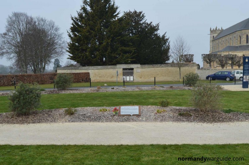 Major Jack Watson Memorial, Ranville