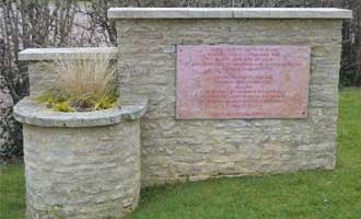 Major Strafford Memorial, Ranville