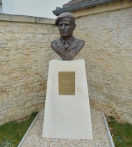 Memorial Bust of Major Jack Watson Ranville