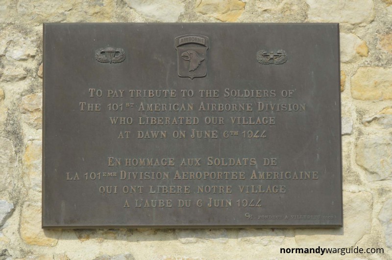 Memorial to 101st Airborne Division, Sainte-Marie-du-Mont