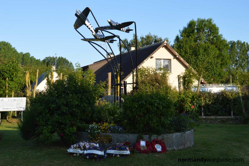 Memorial to Belgian Pilots and Support Staff, Crépon