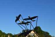 Memorial to Belgian Pilots and Support Staff planes