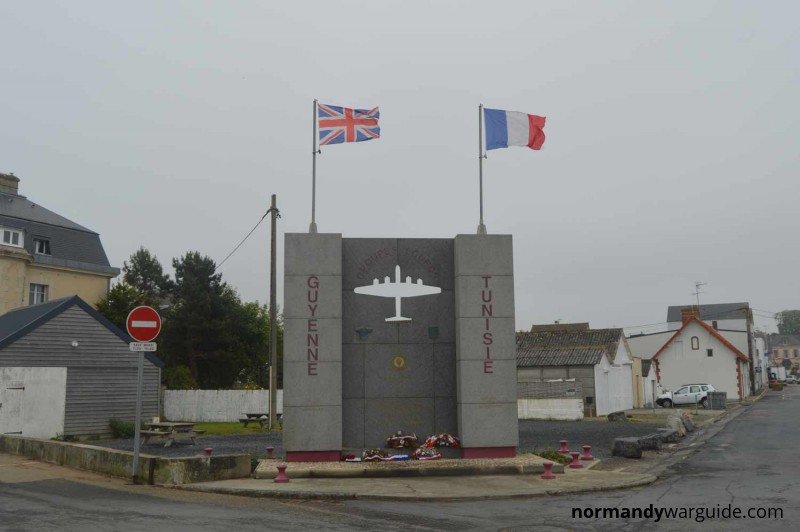Memorial to French Bomber Crews