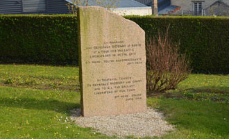 Memorial to Generals Ridgway and Gavin, Sainte-Mère-Eglise