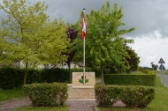 Memorial to Lasson's Canadian Liberators