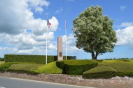 Memorial to Norwegian Fighters located between Villons-les-Buissons and Cambes-en-Plaine