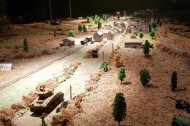 Musée La Percée du Bocage model of the battle