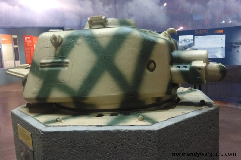 Renault tank turret Bayeux Museum