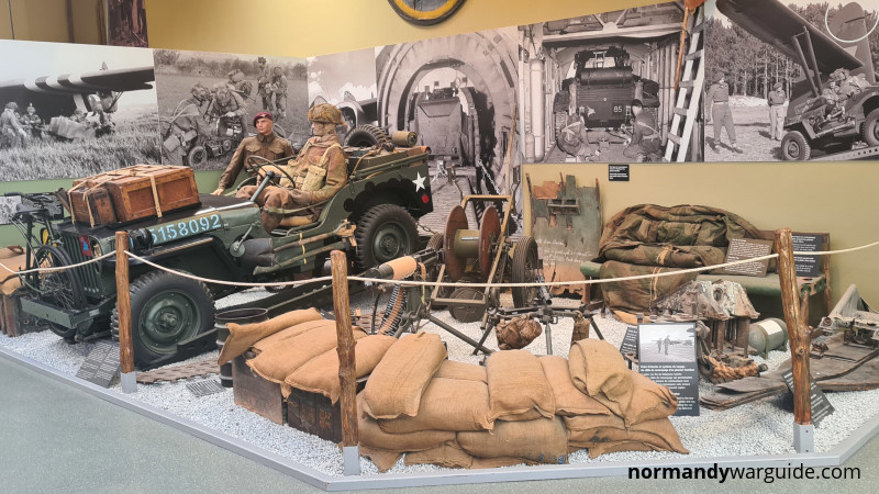 Pegasus Bridge Museum - Jeep display