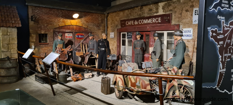 Normandy Victory Museum, Scene of occupation