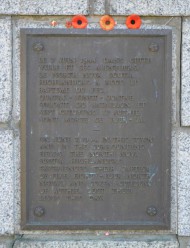 North Nova Scotia Highlanders Memorial Plaque, Authie