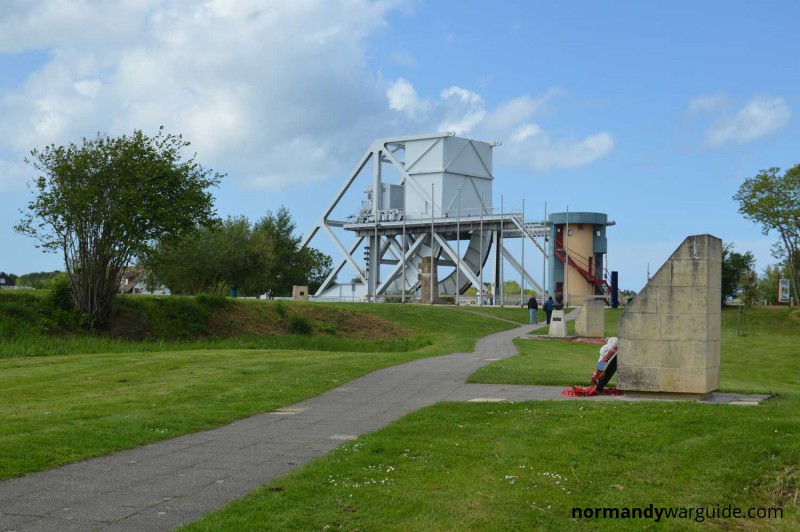 Pegasus Bridge and monuments to the glider landings locations
