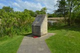 Pegasus Bridge glider landing [point monument