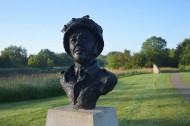 Memorial bust of Major John Howard, Pegasus Bridge