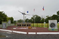 Picauville memorial to 82nd and 101st airborne division