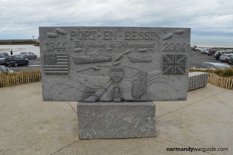 Port en Bessin oil port memorial