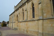 Ranville Church battle damage