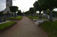 Ranville Church yard