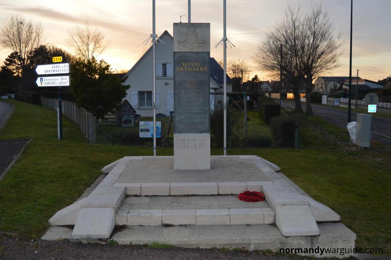 Royal Artillery Monument, Ver-sur-Mer