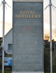 Royal Artillery Monument, Ver-sur-Mer