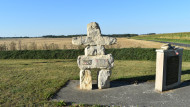 Rue Bill Ross inauguration memorial, Anguerny.