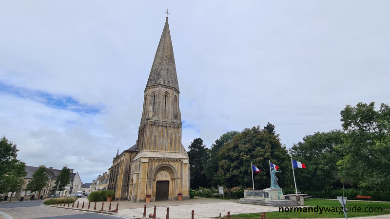 Église Saint-Aignan, Trévières