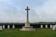 Secqueville-en-Bessin War Cemetery Cross of Sacrifice
