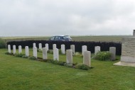 German graves at Secqueville-en-Bessin War Cemetery