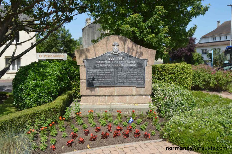 Sherbrooke Fusilier Regiment, 27th Canadian Armoured Regiment Memorial