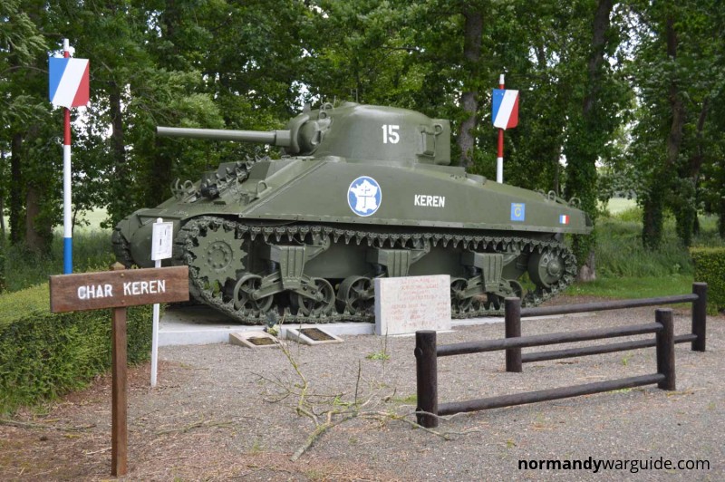 Sherman Tank Keren, Saint-Christophe-le-Jajolet