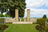 St. Manvieu War Cemetery - Entrance