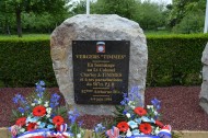Memorial to Lt Col Charles Timmes plaque