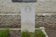 Tourville-sur-Odon CWGC J Hughes grave