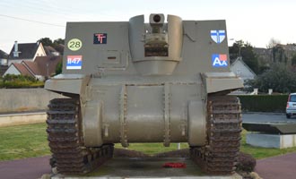 Ver-sur-Mer Sexton Tank and Porpoise Ammunition Carrier