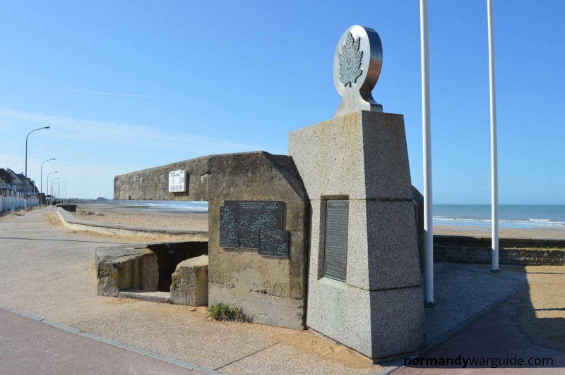 Widerstandsnest 28 Memorials, Bernieres-sur-Mer