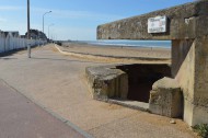 Widerstandsnest 28 gun view, Bernieres-sur-Mer